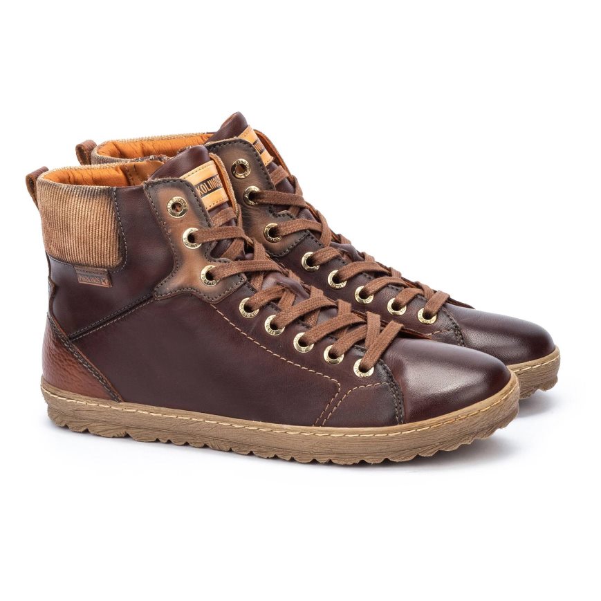 Women's Pikolinos LAGOS Ankle Boots Brown | NZ VQA9581